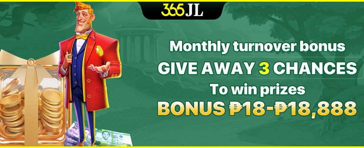 Monthly Turnover Bonus promotion banner